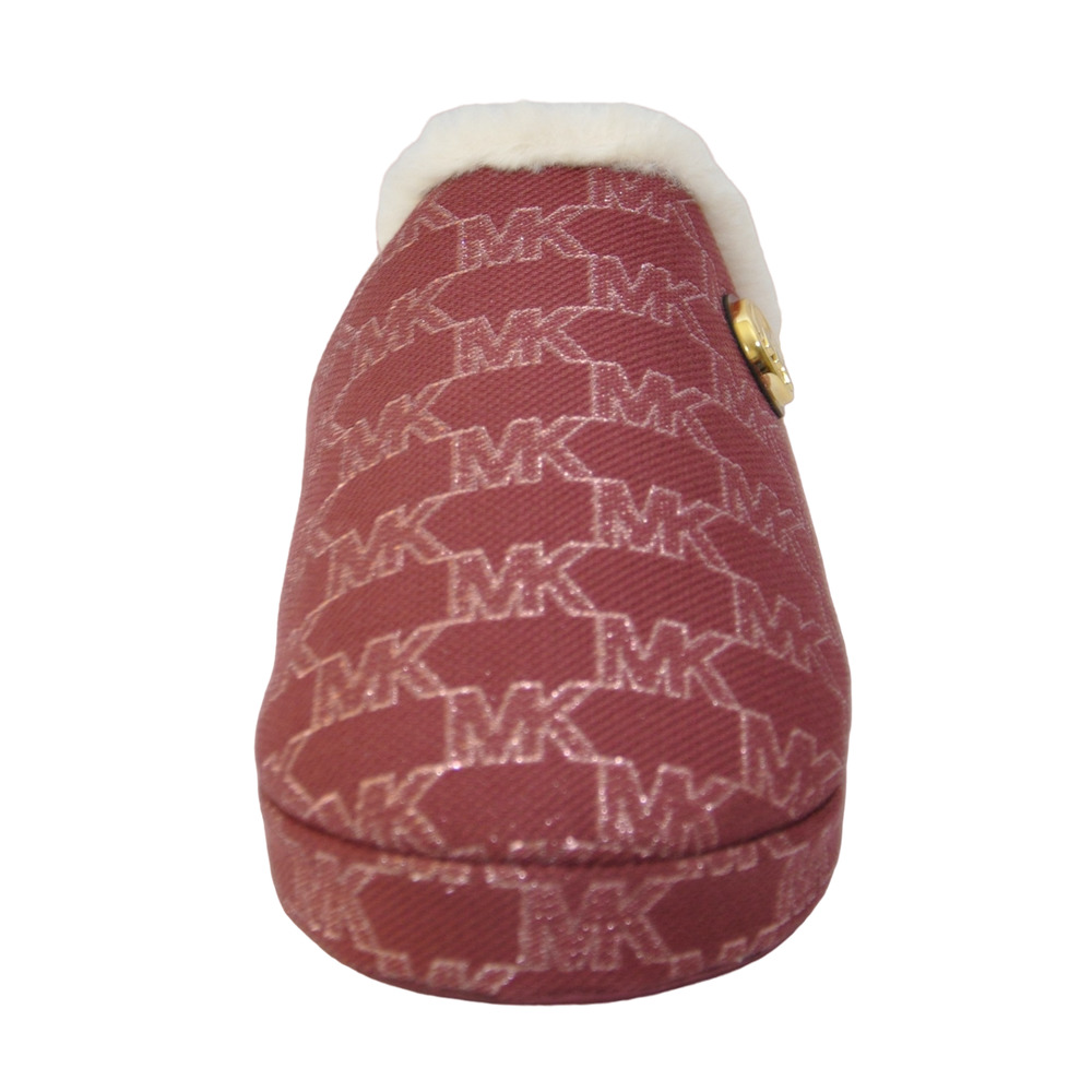 Michael Kors Alexis Closed Toe Outline Jacquard Slipper Mulberry 5 Nib - Picture 4 of 8